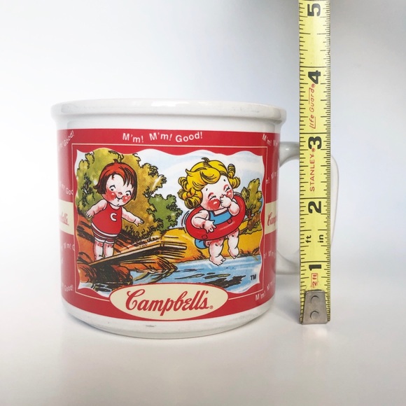 Campbell's Soup Kids Spring Summer Soup Coffee Tea Ceramic Wide Mouth Mug Cup 98 - Picture 11 of 12